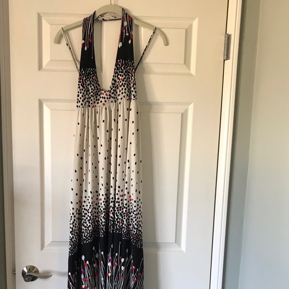 Tibi Floral Halter Dress